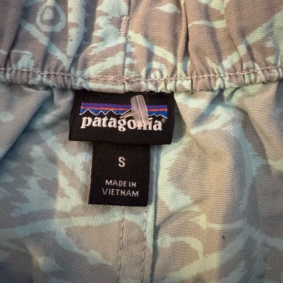 Patagonia Gray and Blue Women Shorts - Picture 6 of 9